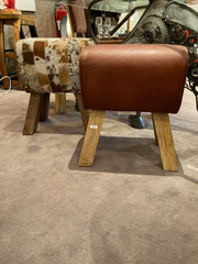 Hand Crafted Pommel Stools