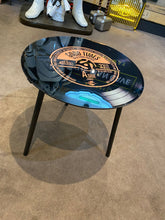 Glass Funky Record Table