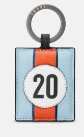 Retro 20 Steve McQueen Leather Key Ring
