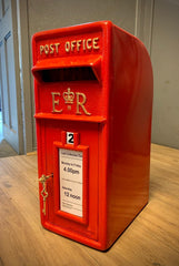 British Red Post Box - The Man Cave Broadway