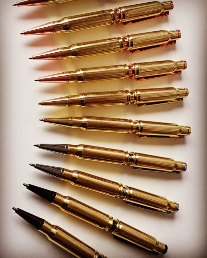 Genuine Hand Crafted Bullet Pens - The Man Cave Broadway