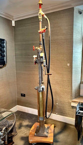 Original Gilbert and Barker Gas / Petrol Pump - The Man Cave Broadway