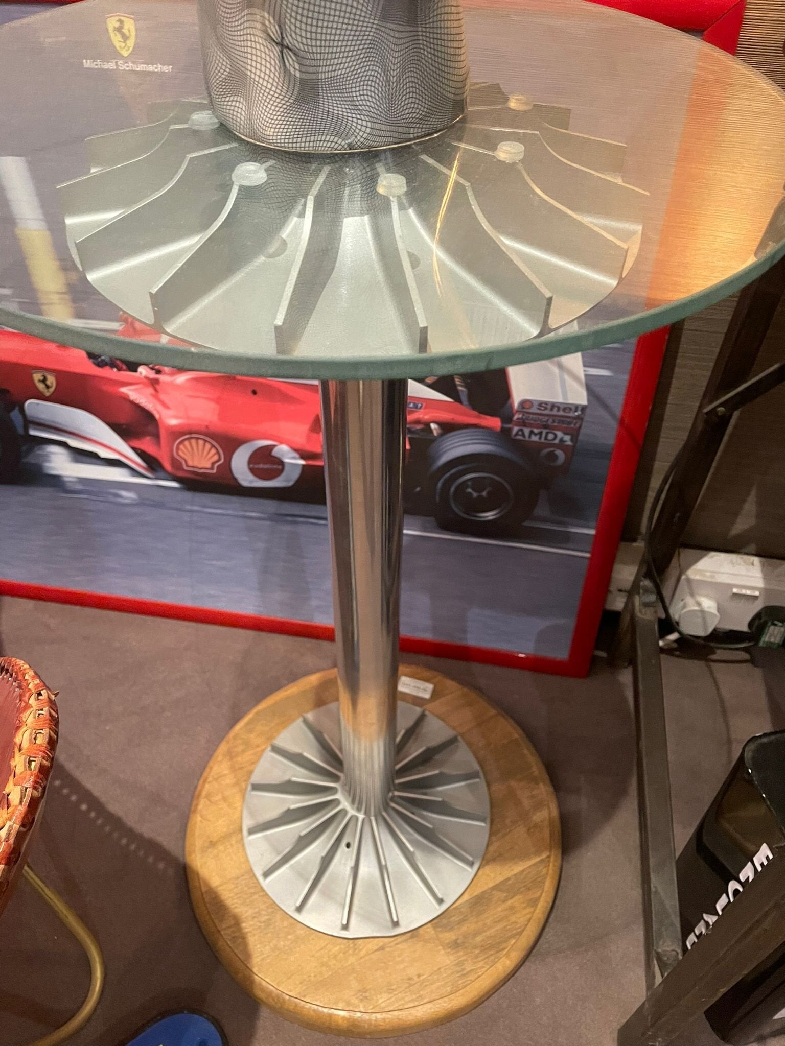 Spitfire Turbine Table - The Man Cave Broadway