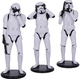 STAR WARS Hear No Evil Trio Storm Troopers Confucius / Three Wise Stormtroopers - The Man Cave Broadway