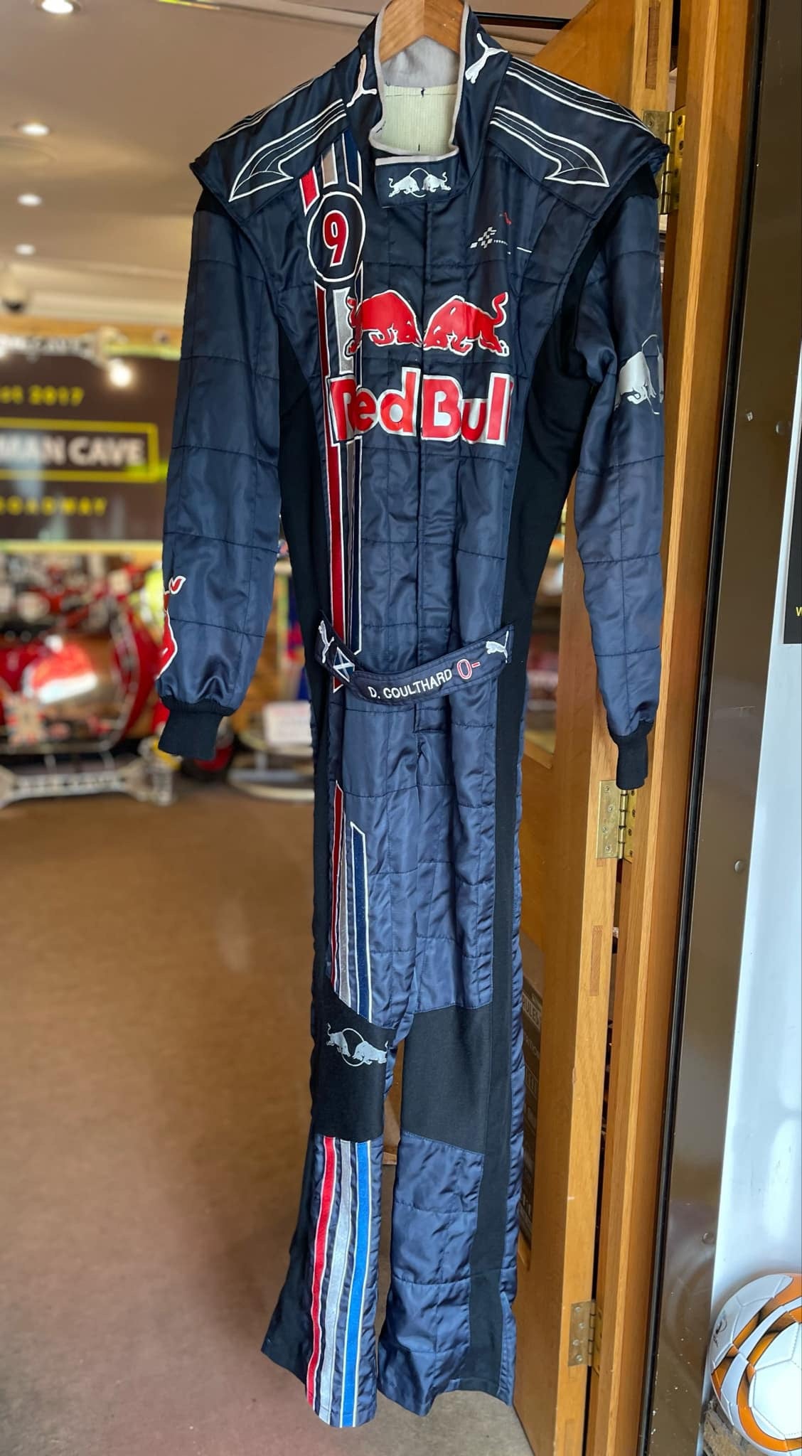 David Coulthard ‘Red Bull’ Race Suit from 2008 Season