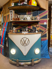 VW Camper Van Bar with Shelving