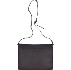 VEGAN LEATHER MESSENGER LAPTOP BAG (Brown Josh)