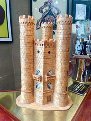 Hand Crafted Broadway Tower Wooden Model