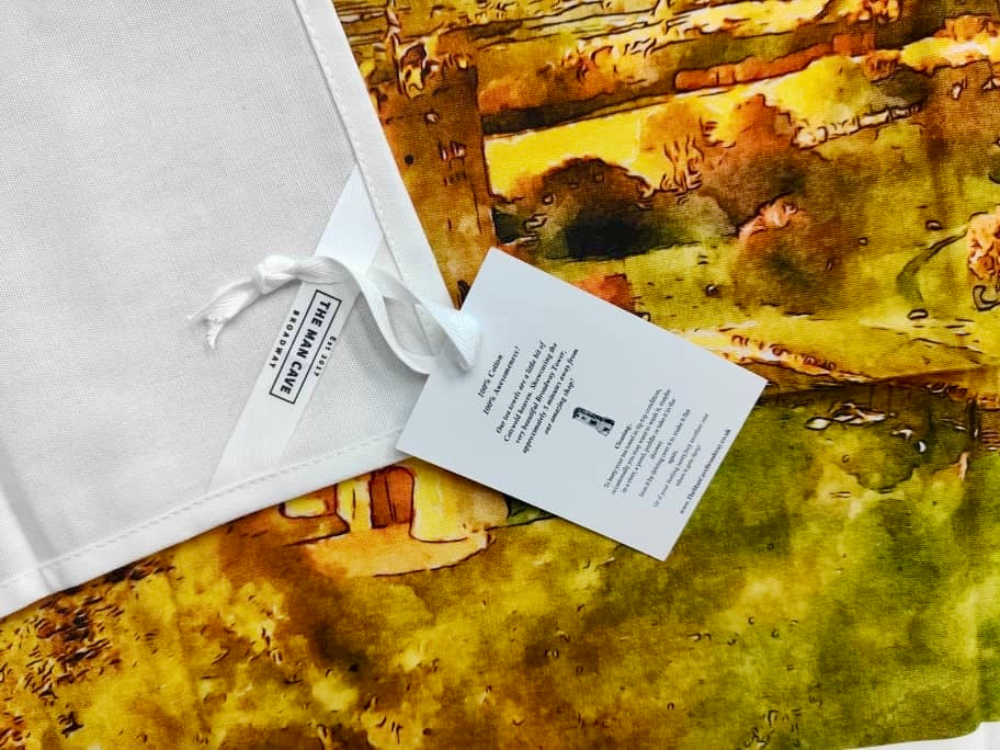 COTSWOLDS / BROADWAY TEA TOWEL & BROADWAY TOWER GIFT SET