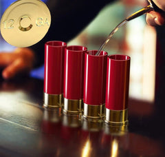 12 Gauge Shot Glasses x 4 - The Man Cave Broadway