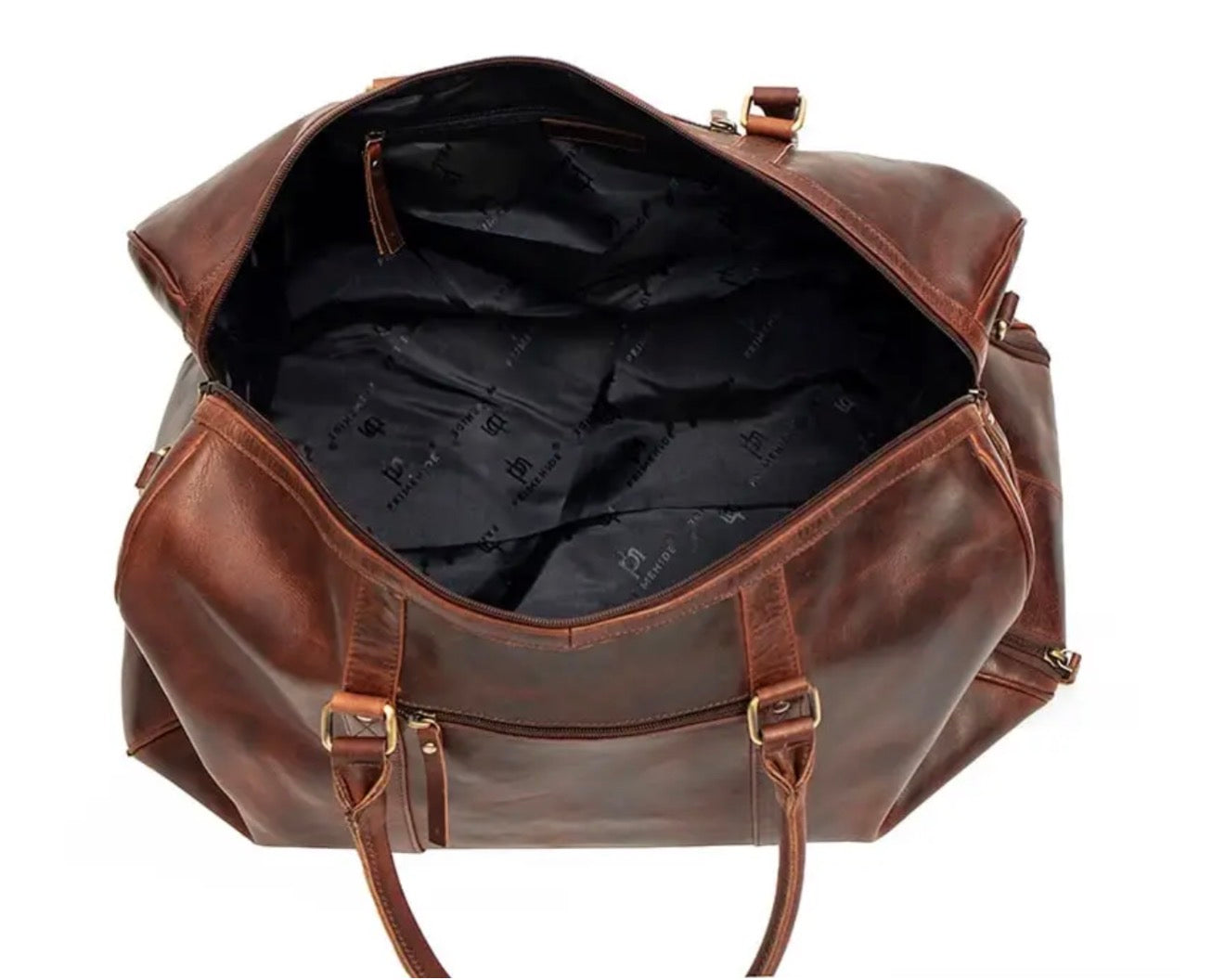 MENS LARGE LUXURY TRAVEL LEATHER HOLDAL ROMA