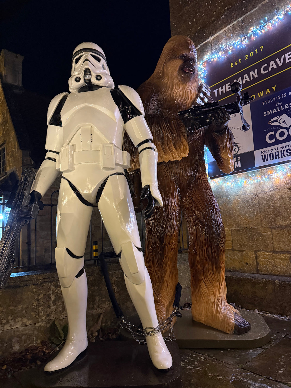 Life Size Chewbacca Display Character - Nearly 7ft Tall!
