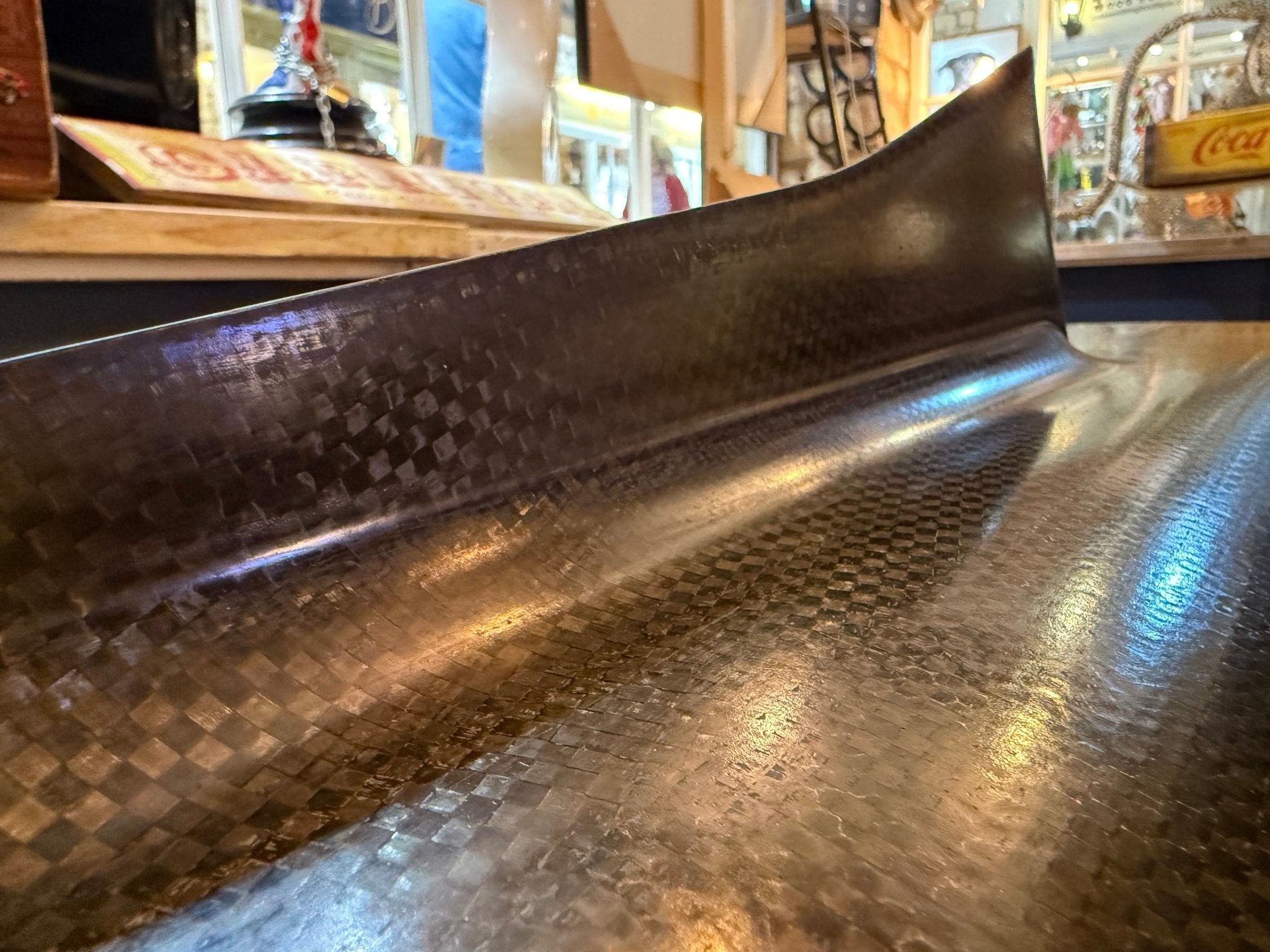 2022 Williams F1 Engine Cover in Bare Carbon Fibre - The Man Cave Broadway