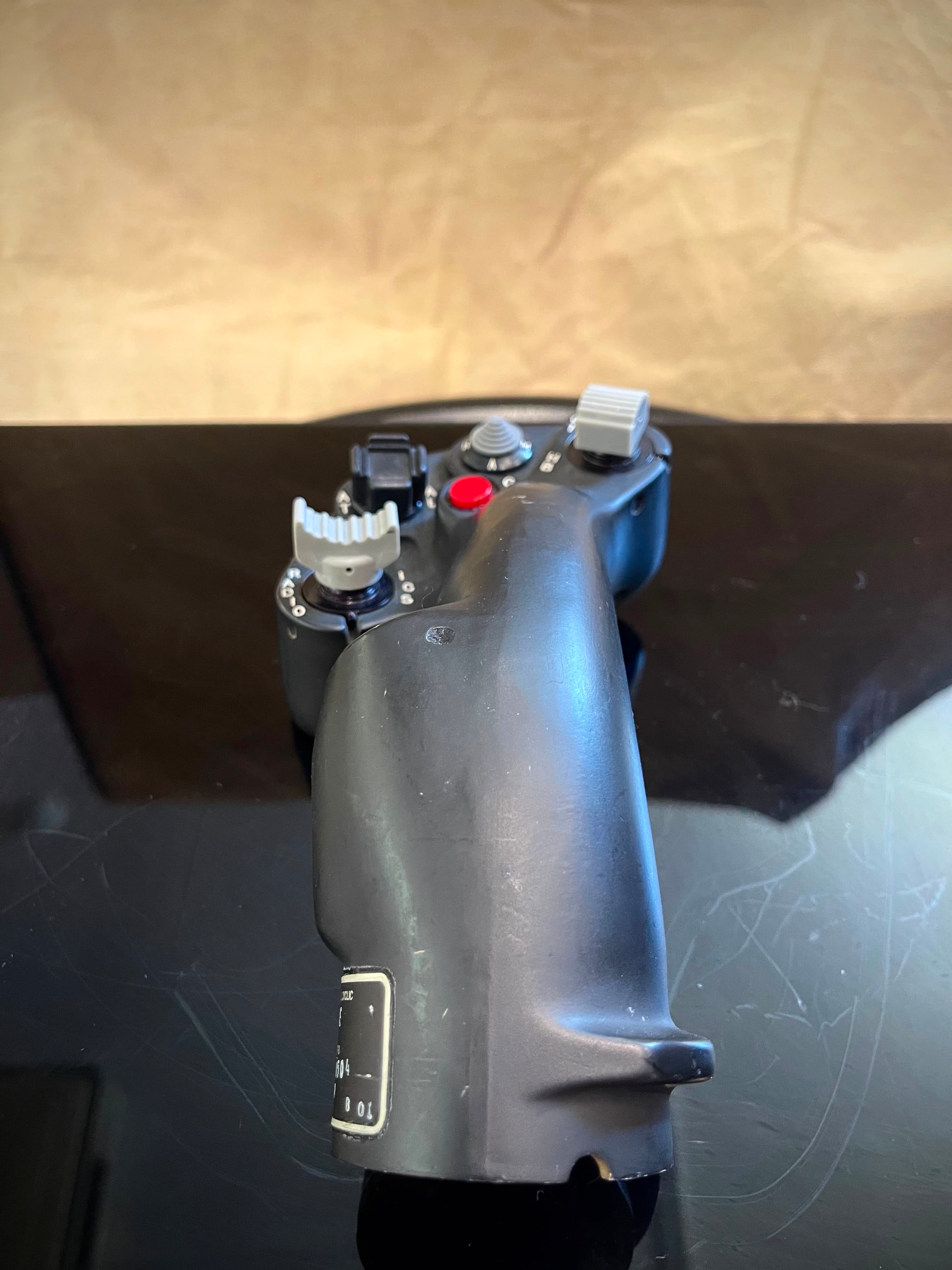 Genuine AH-64D Apache Longbow Pilot Cyclic Grip (Mason Controls) - Superb Condition