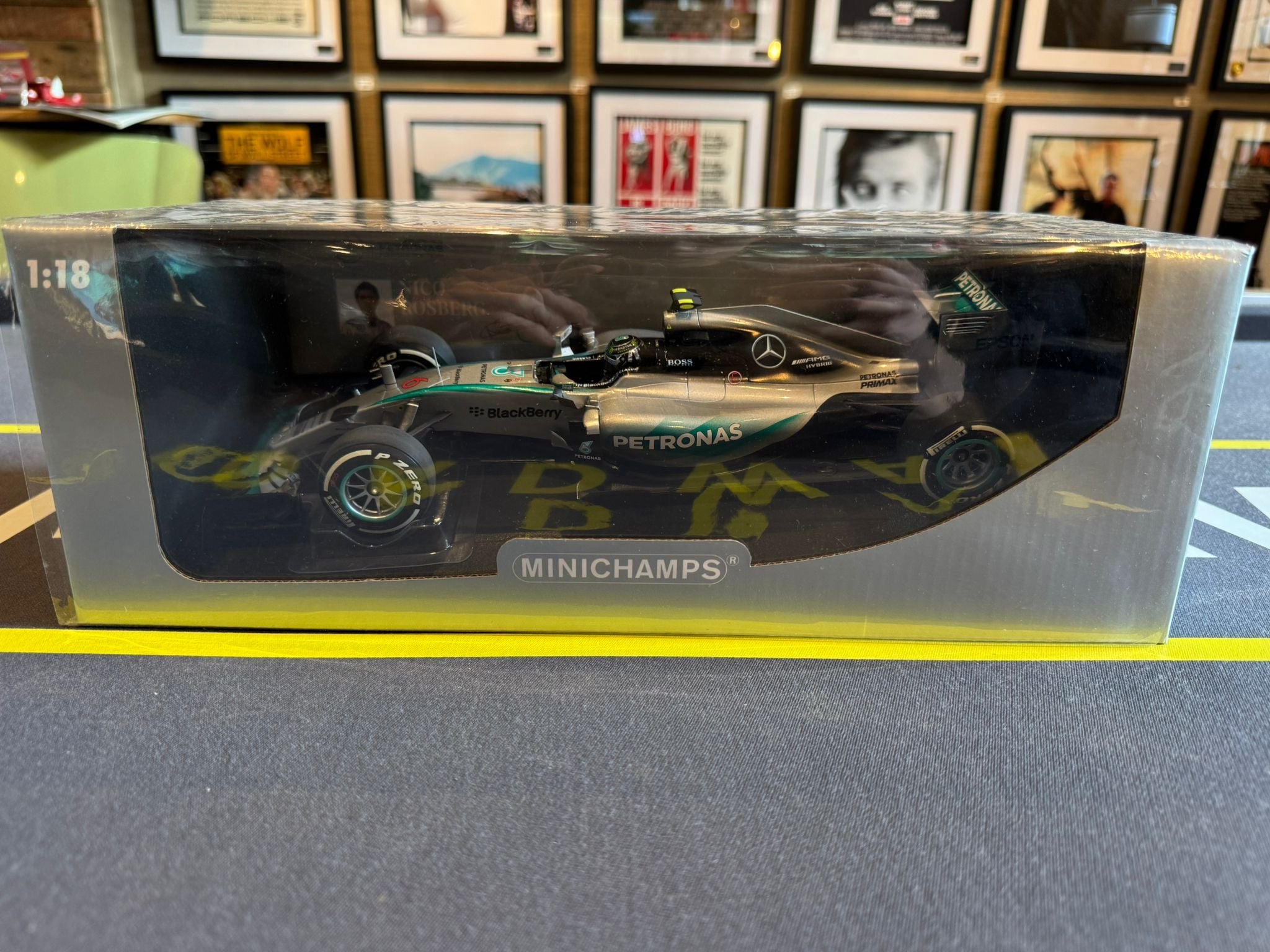 Mercedes F1 Minichamps 1 18 Scale Model Cars Nico Rosberg