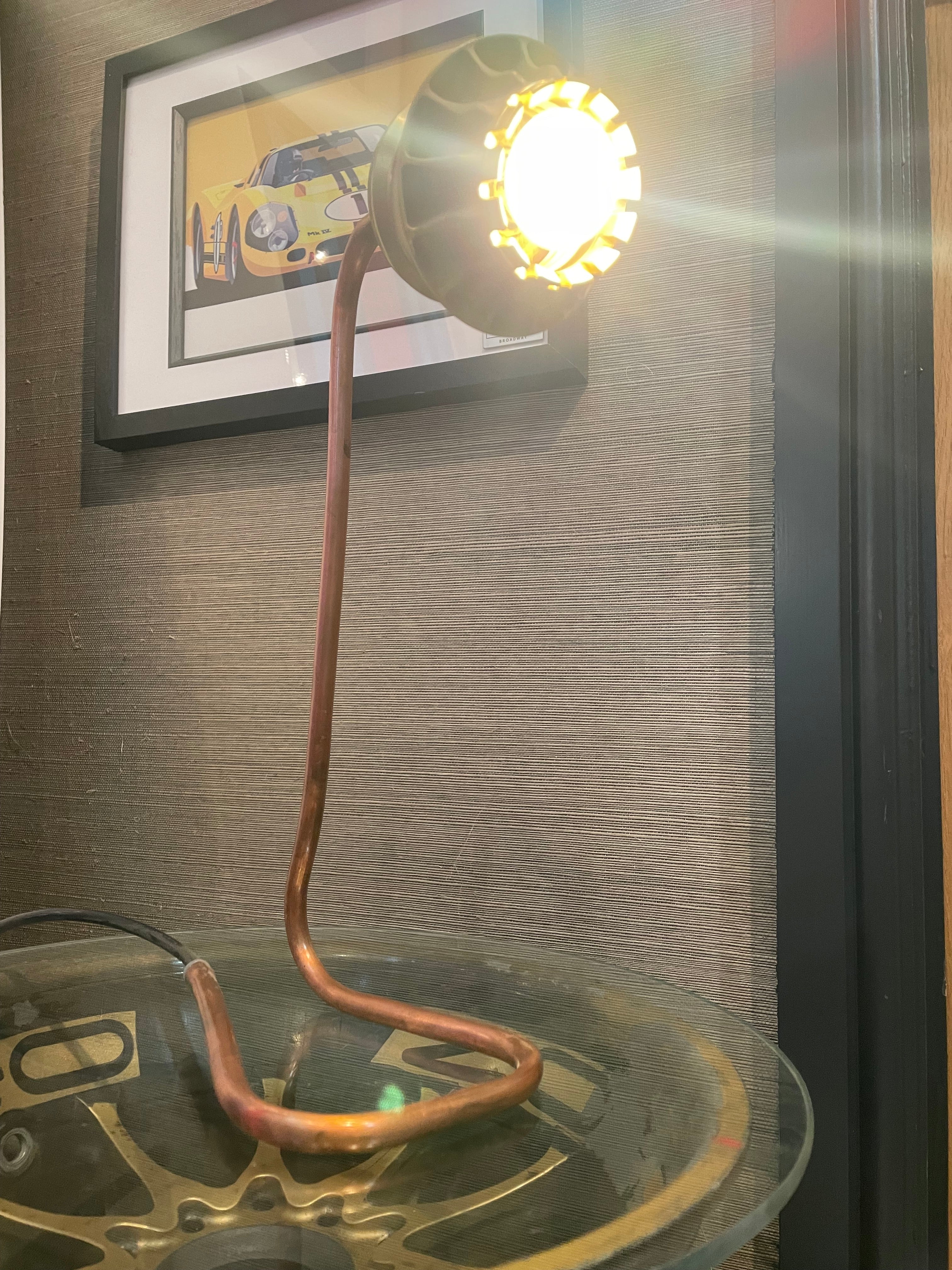 Genuine Formula 1 Wheel Nut Desk Lamp