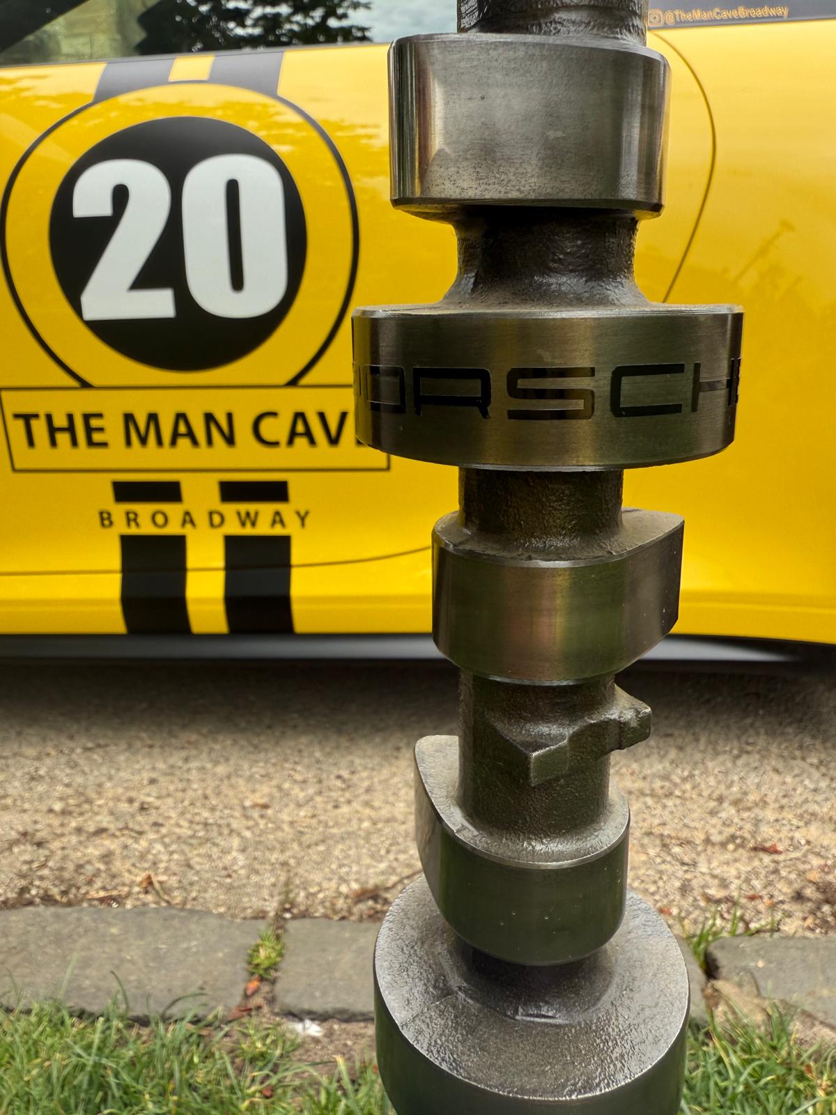 Genuine Porsche 911 Steering Wheel and Camshaft Table