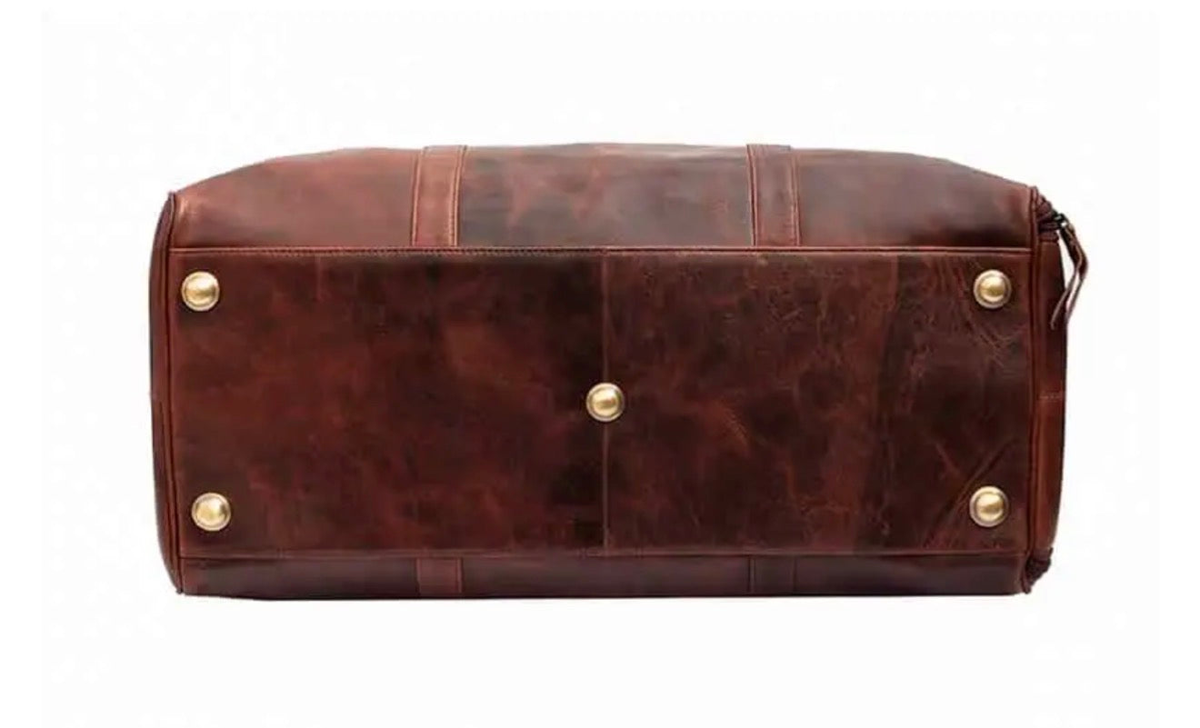 MENS LARGE LUXURY TRAVEL LEATHER HOLDAL ROMA