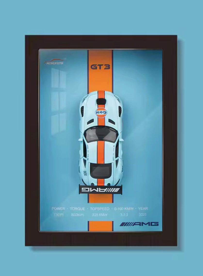 BOXED / FRAMED SUPERCAR ART