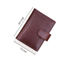 LUXURY LEATHER RFID CREDIT CARD HOLDER