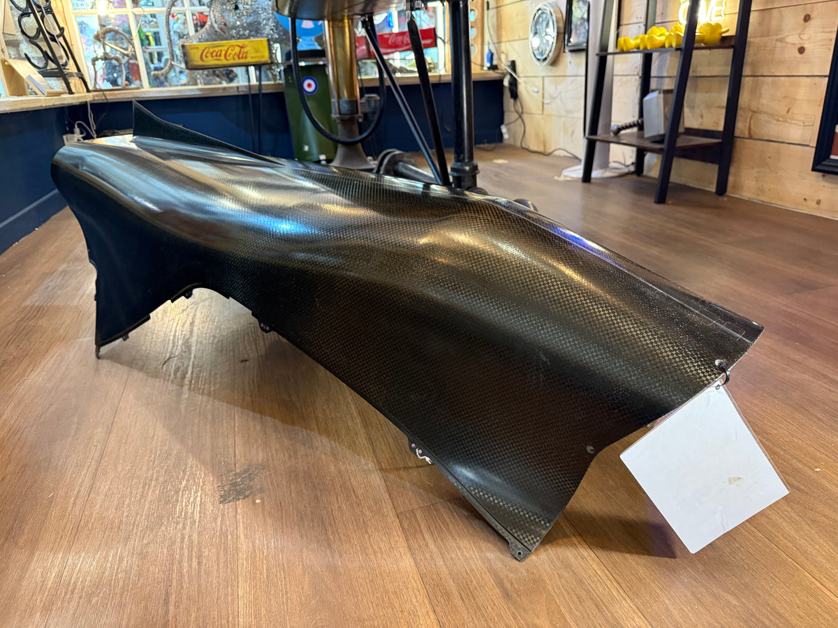 2021 Williams F1 Engine Cover in Bare Carbon Fibre