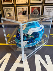 Pierre Gasley Signed Half Scale Helmet in Display Case