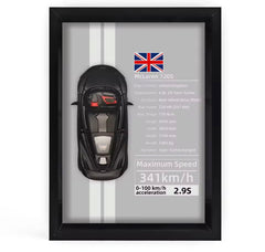 BOXED / FRAMED SUPERCAR ART