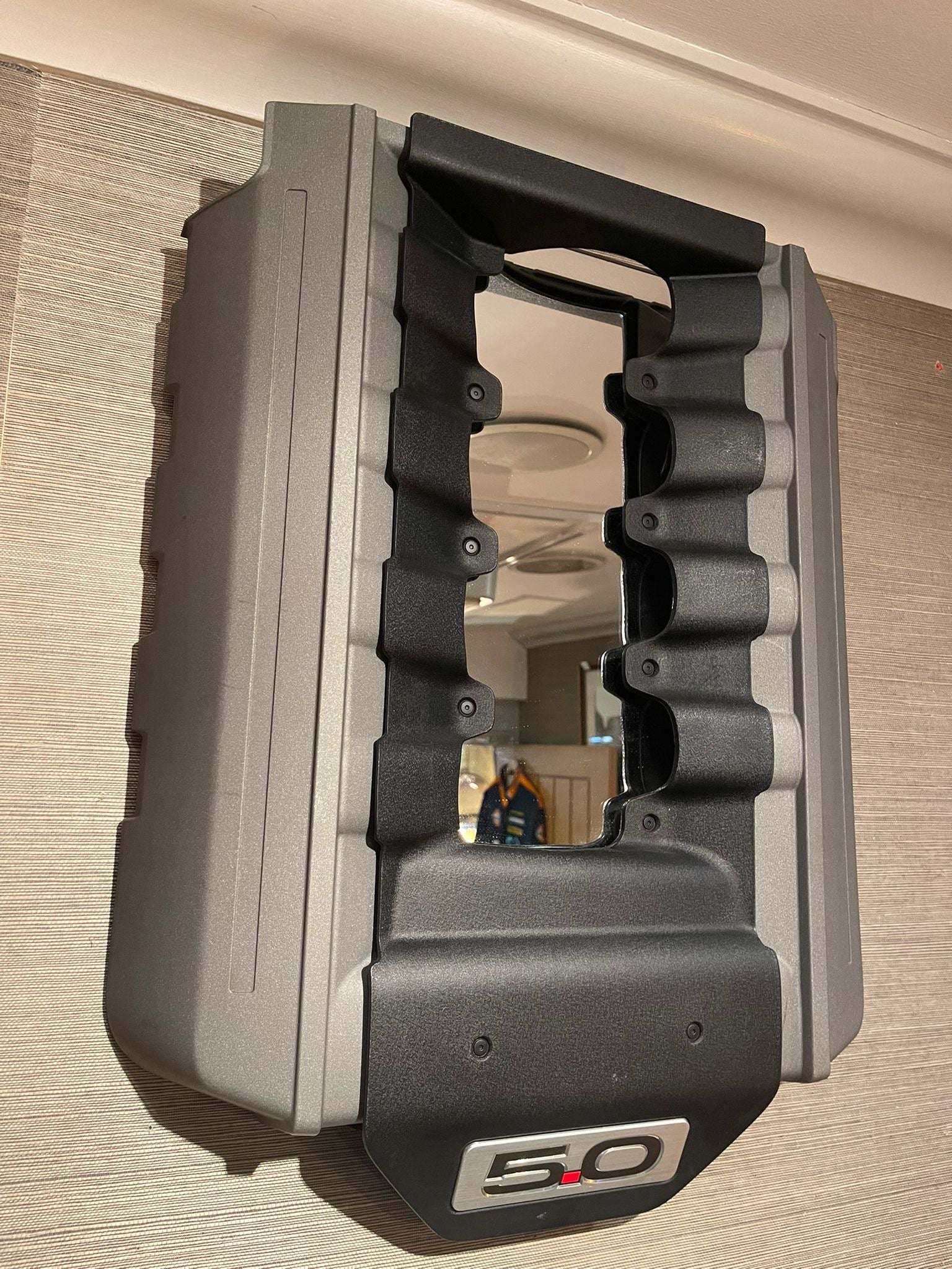 Genuine Mustang 5.0 GT Engine Cover Mirror