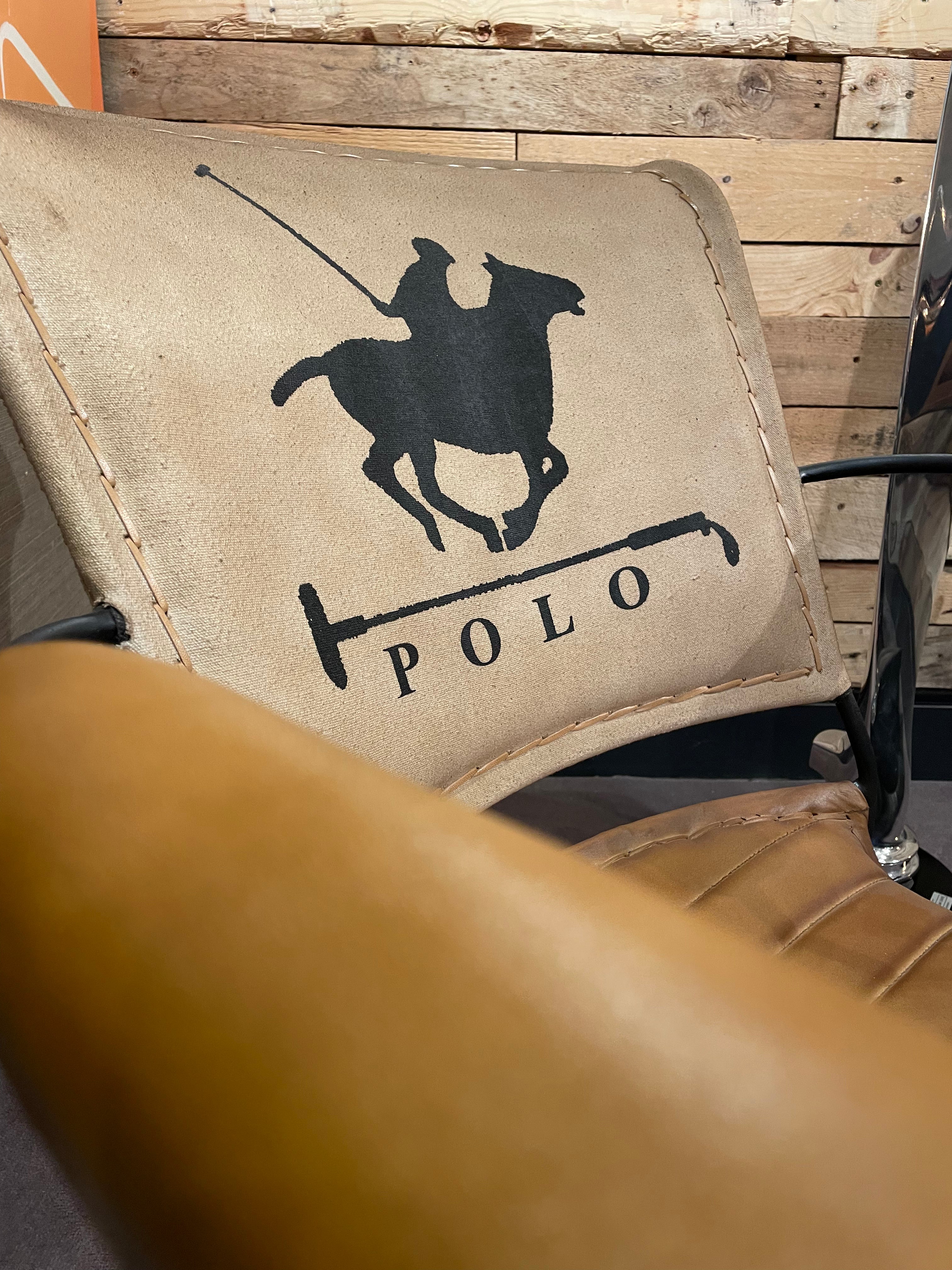 Canvas & Leather POLO Chair