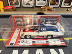 Jacky Ickx & Brian Redman Signed 1:18 Essex Porsche 936 Display Piece