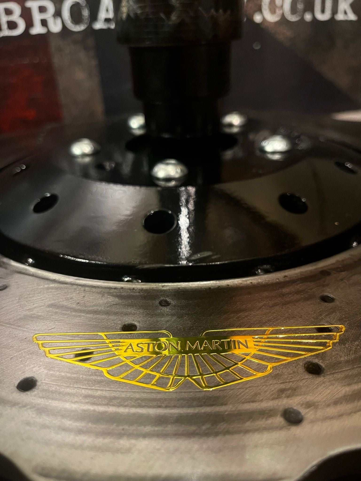 Aston Martin GTE Carbon Fibre Prop Lamp