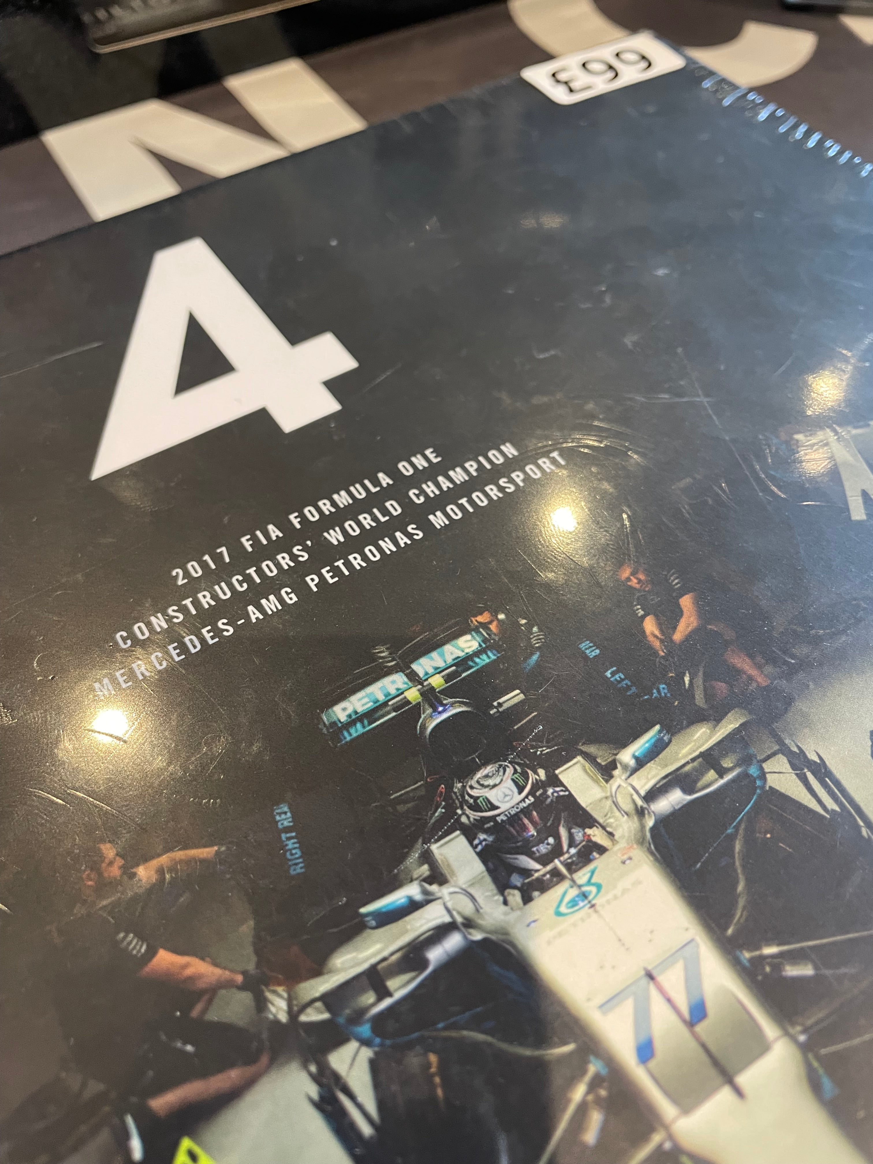 4 - 2017 FIA Formula One World Champion Photo Book - VERY Collectible