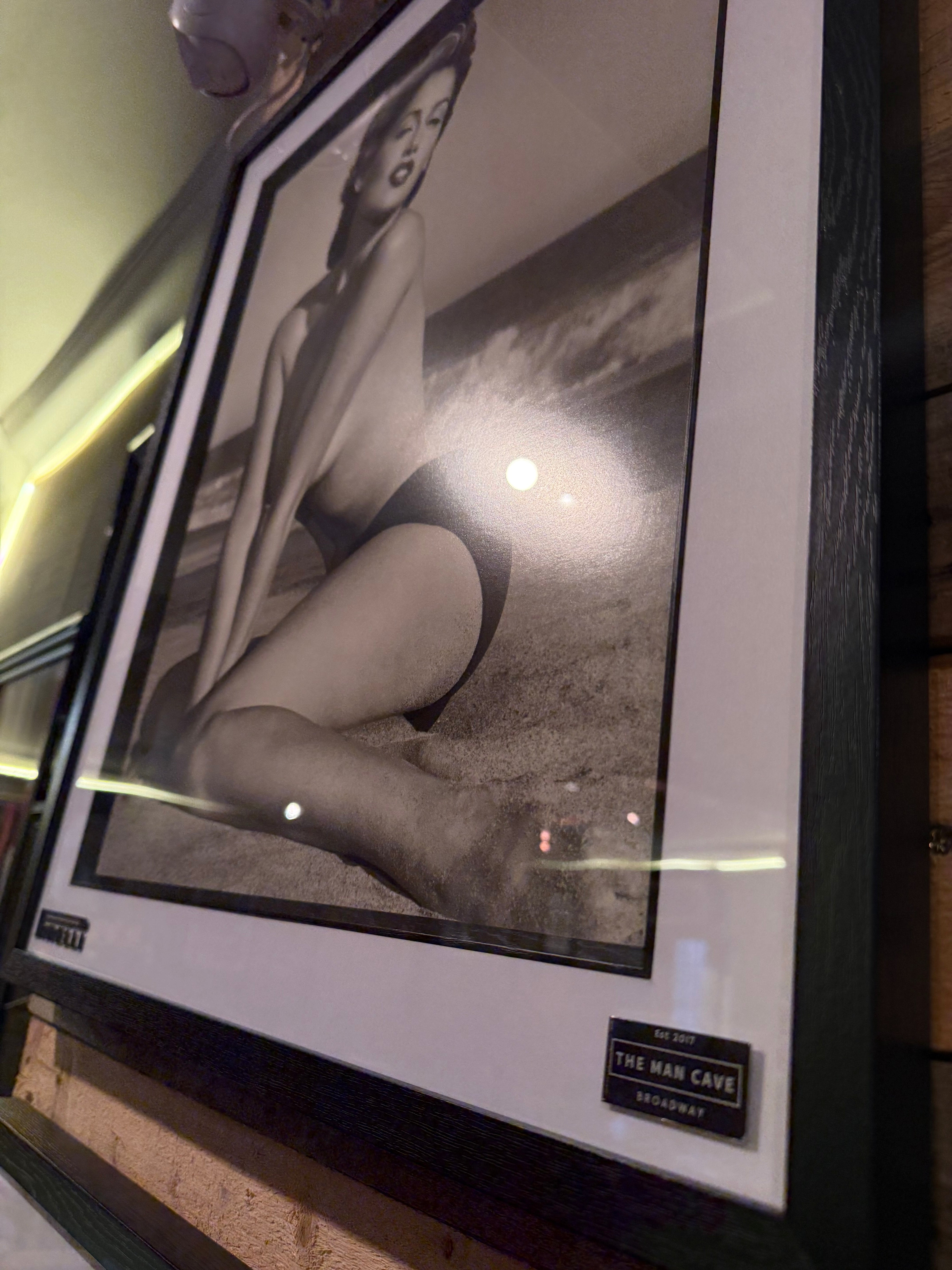 Genuine Pirelli Calendar Art - Beauty on the Beach