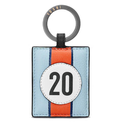 Retro 20 Steve McQueen Leather Key Ring