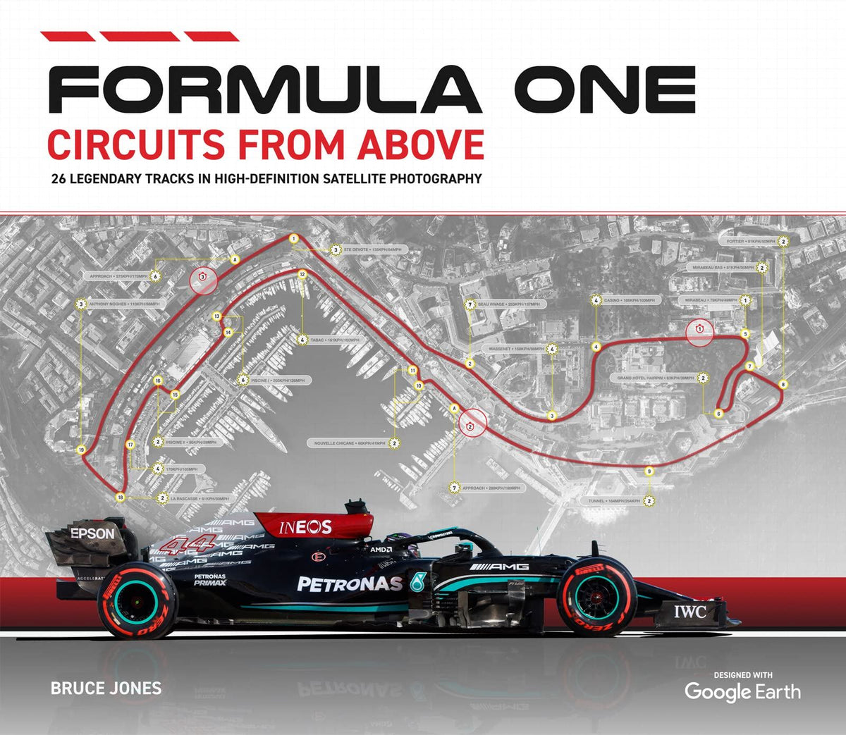 BOOK FORMULA ONE CIRCUITS FROM ABOVE (HB)