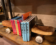 Skateboard Bookends