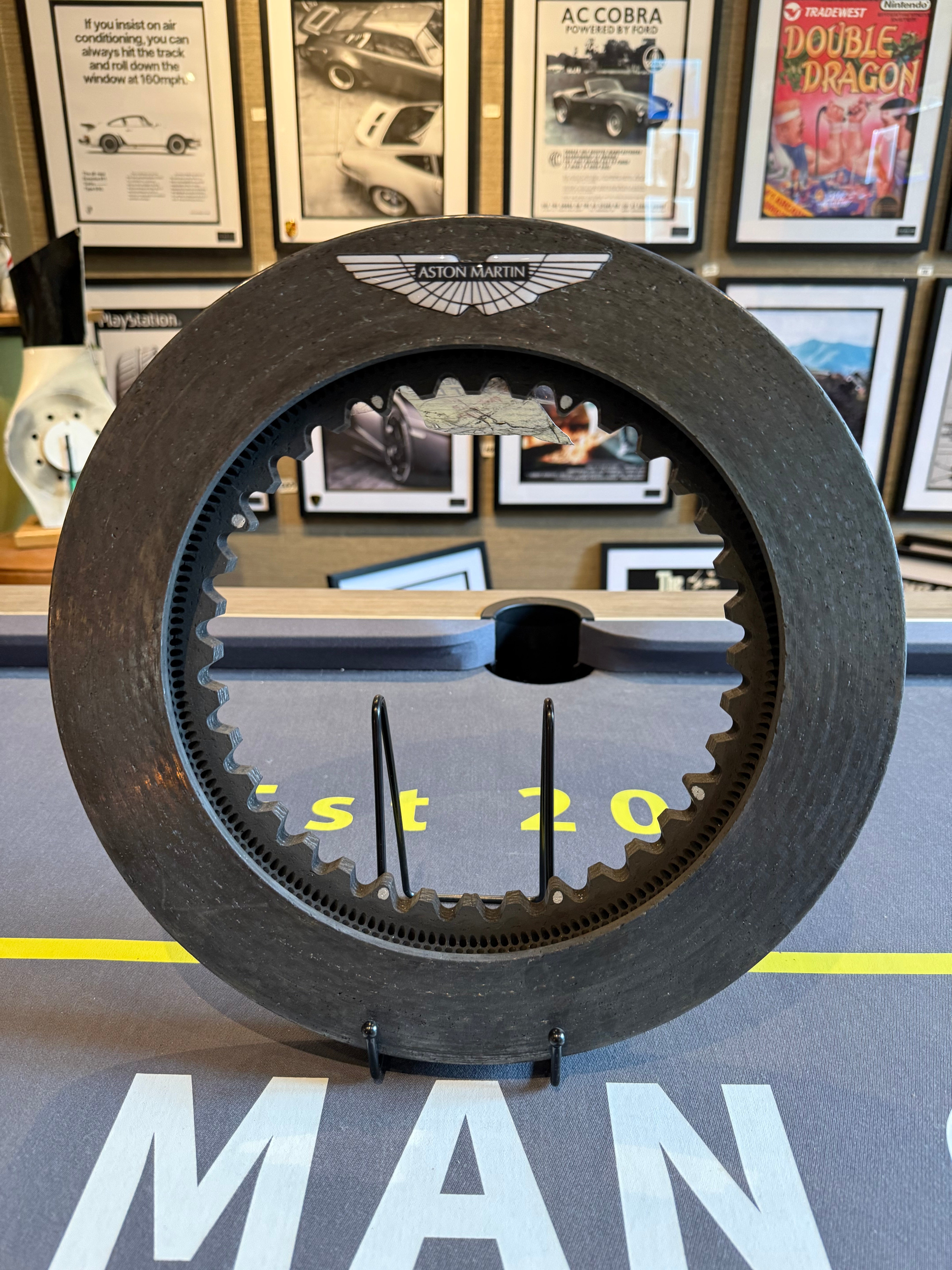 Race Used Aston Martin F1 Brake Disc