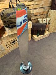 Polished Hartzell Propeller Display Piece with Black Base Aircraft / Airplane