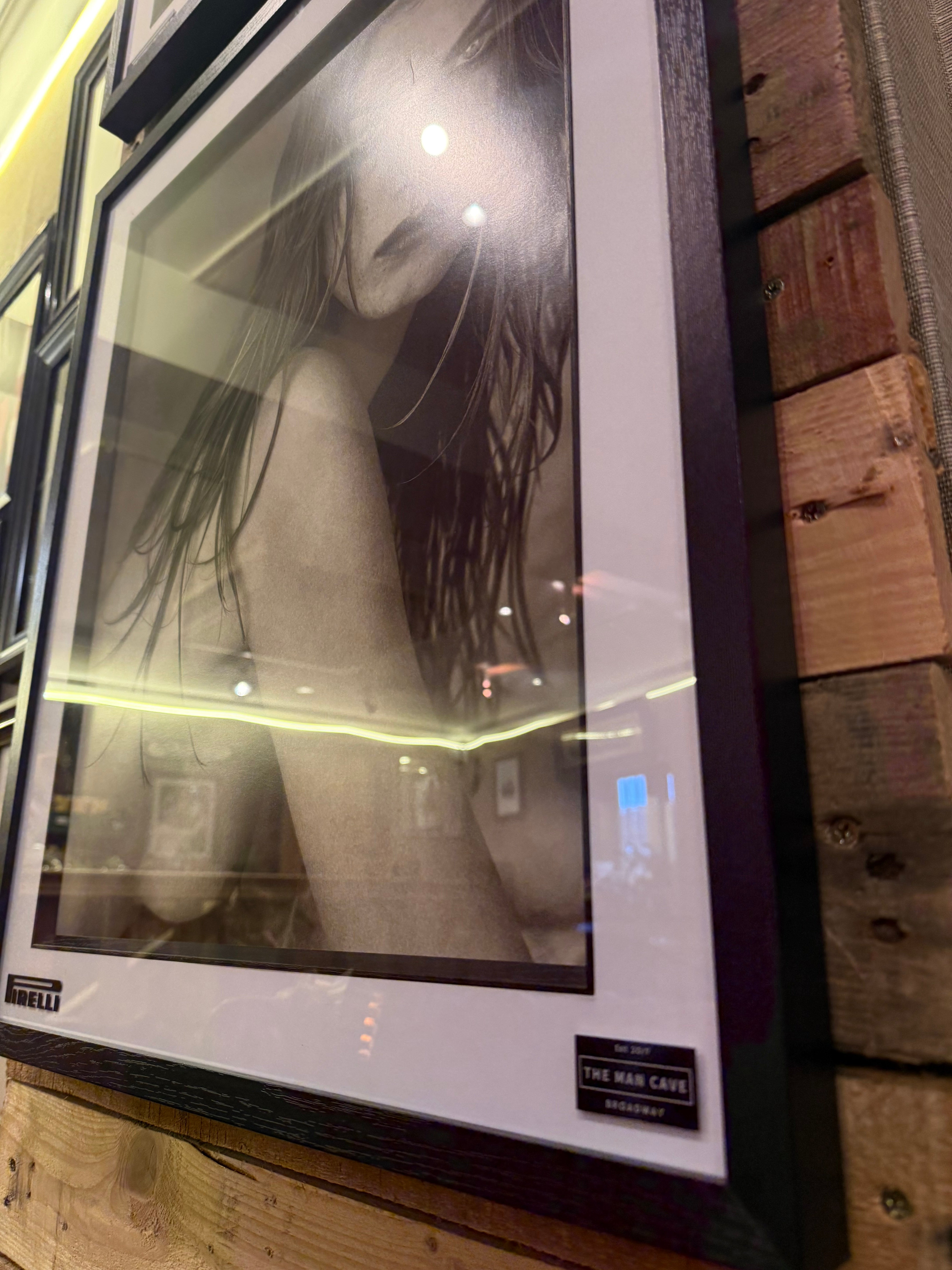 Genuine Pirelli Calendar Art - Look into my Eyes