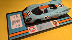 Porsche 917K 1:18 Scale Model Signed by Richard Attwood