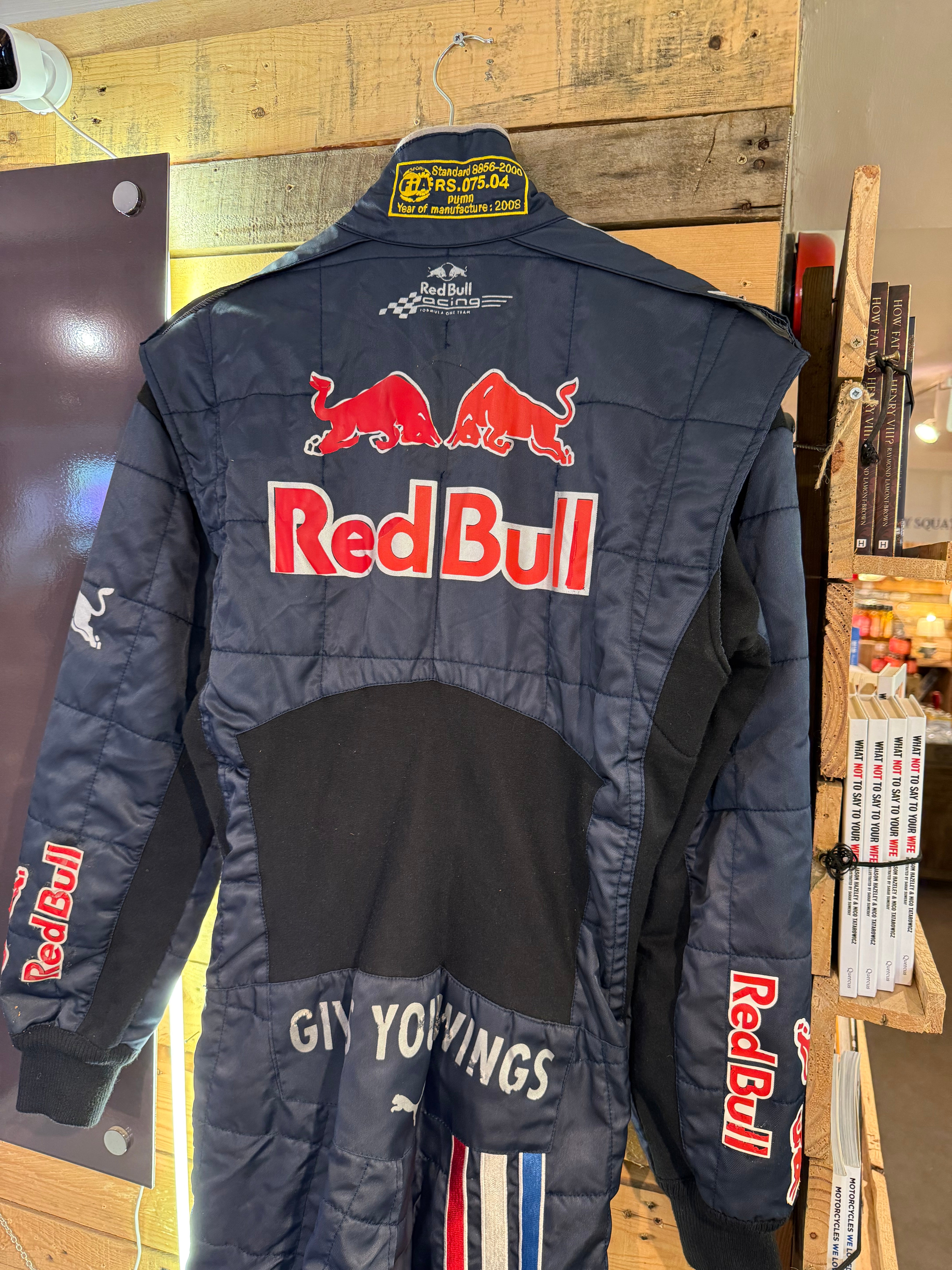 David Coulthard ‘Red Bull’ Race Suit from 2008 Season