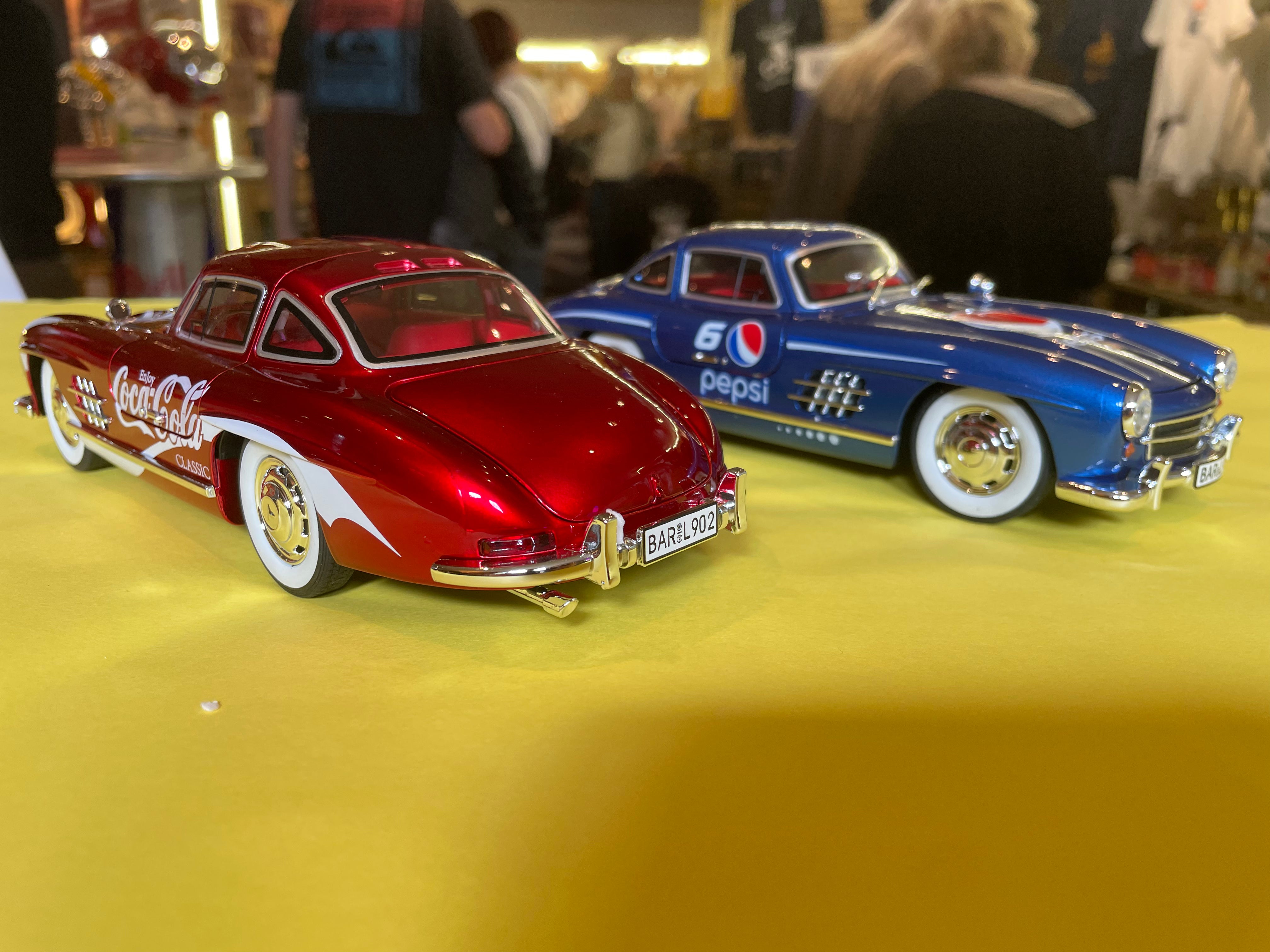 COLA TIN 300 SL BENZ CARS