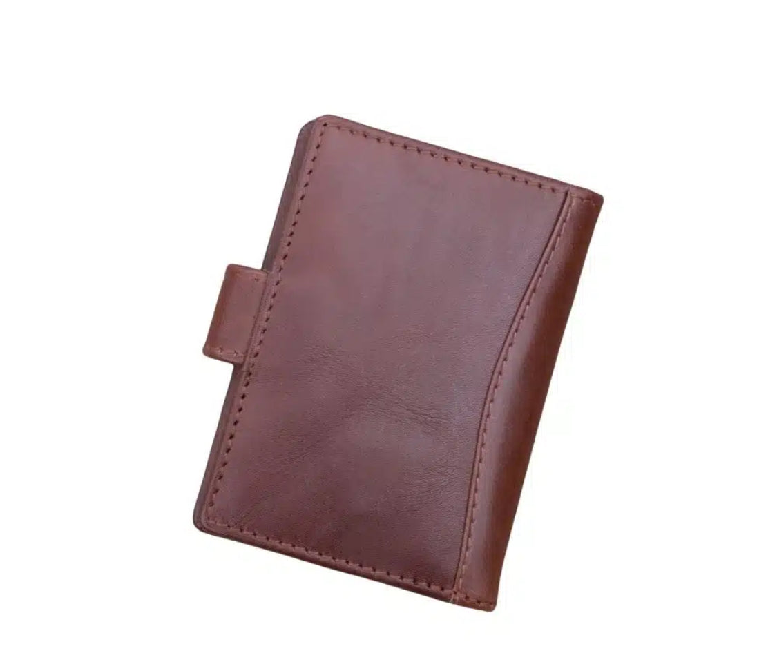 LUXURY LEATHER RFID CREDIT CARD HOLDER