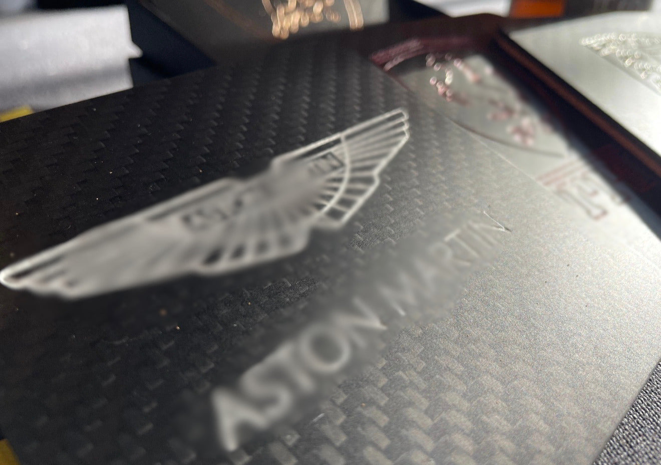 Genuine Carbon Fibre Supercar Coasters