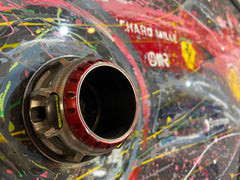 Hand Painted Charles Leclerc Ferrari F1 Artwork