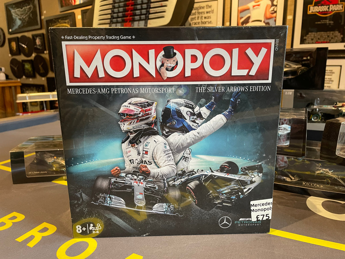 Mercedes AMG F1 Monopoly - Silver Arrows Edition