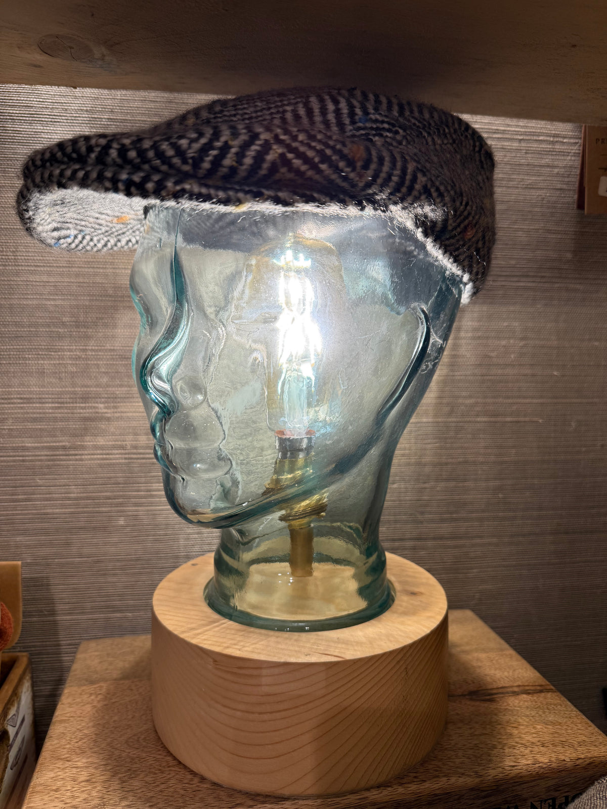 ‘Head Lamp’ - Glass Head Lamp!