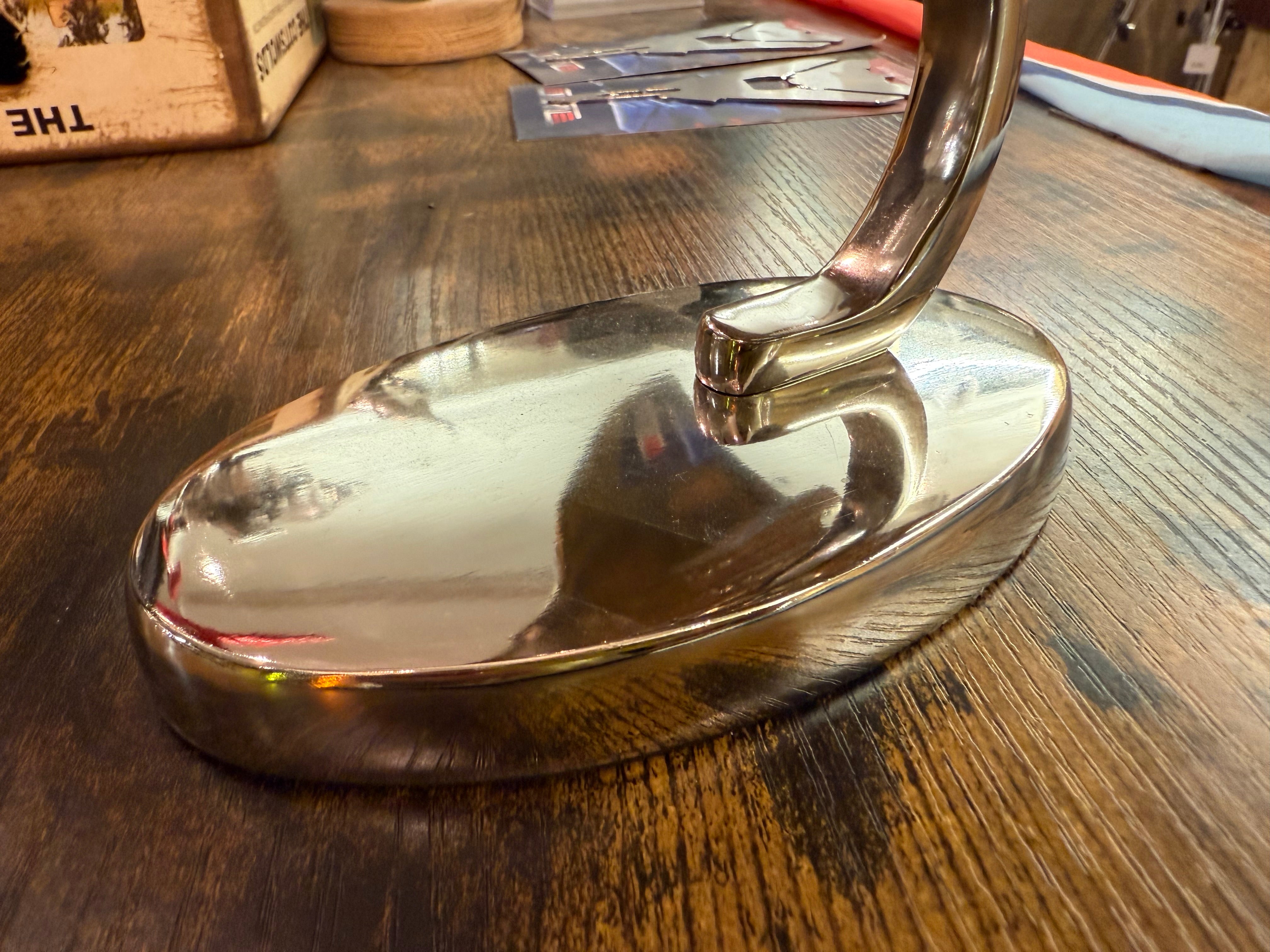 Vulcan Bomber Polished Metal Desk Model - 25cm Plane  / Airplane Model