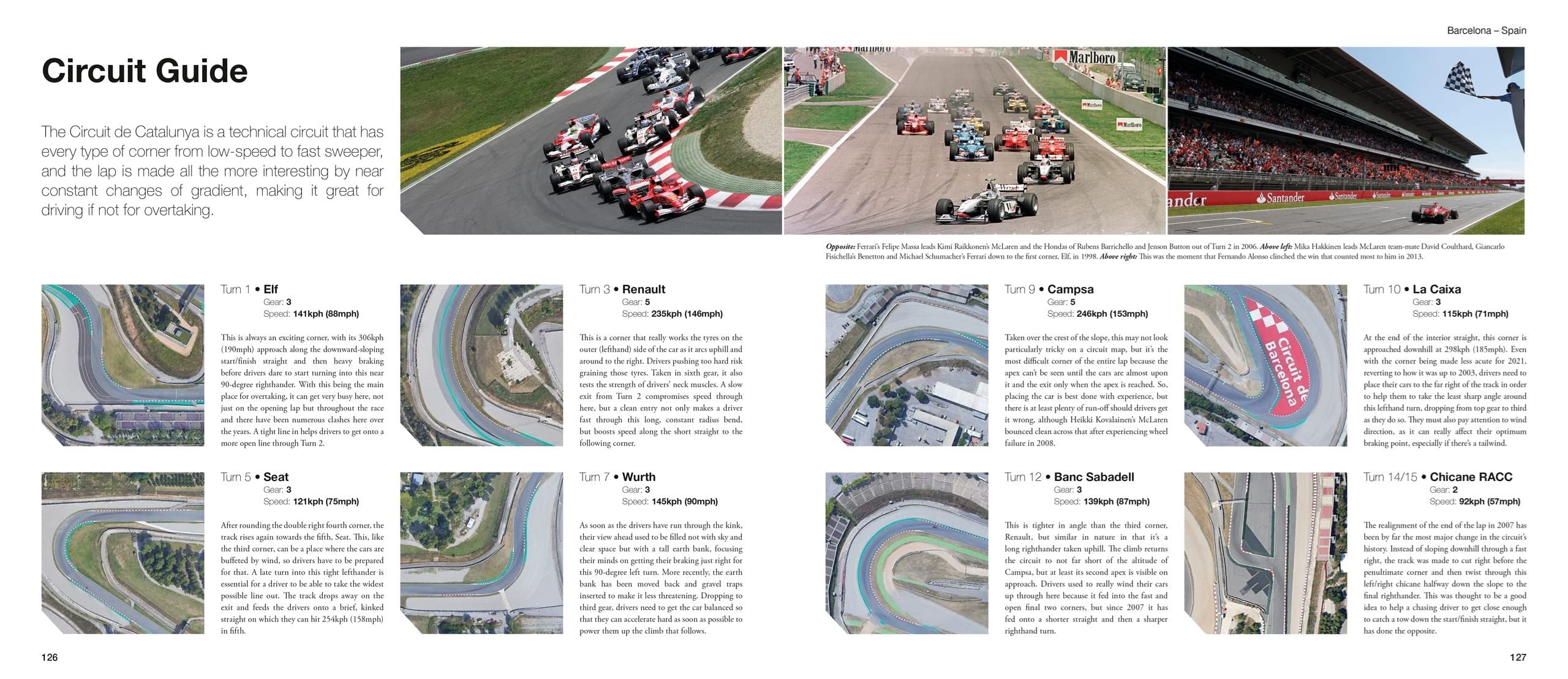 BOOK FORMULA ONE CIRCUITS FROM ABOVE (HB)