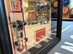 John Surtees Signed 1967 Honda Lola Indy V12 1:24 Scale Display Piece